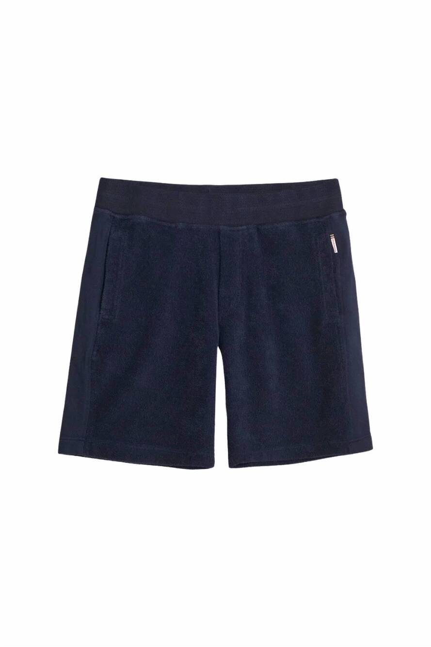 NEW ORLEBAR BROWN men's trevone short in lagoon blue